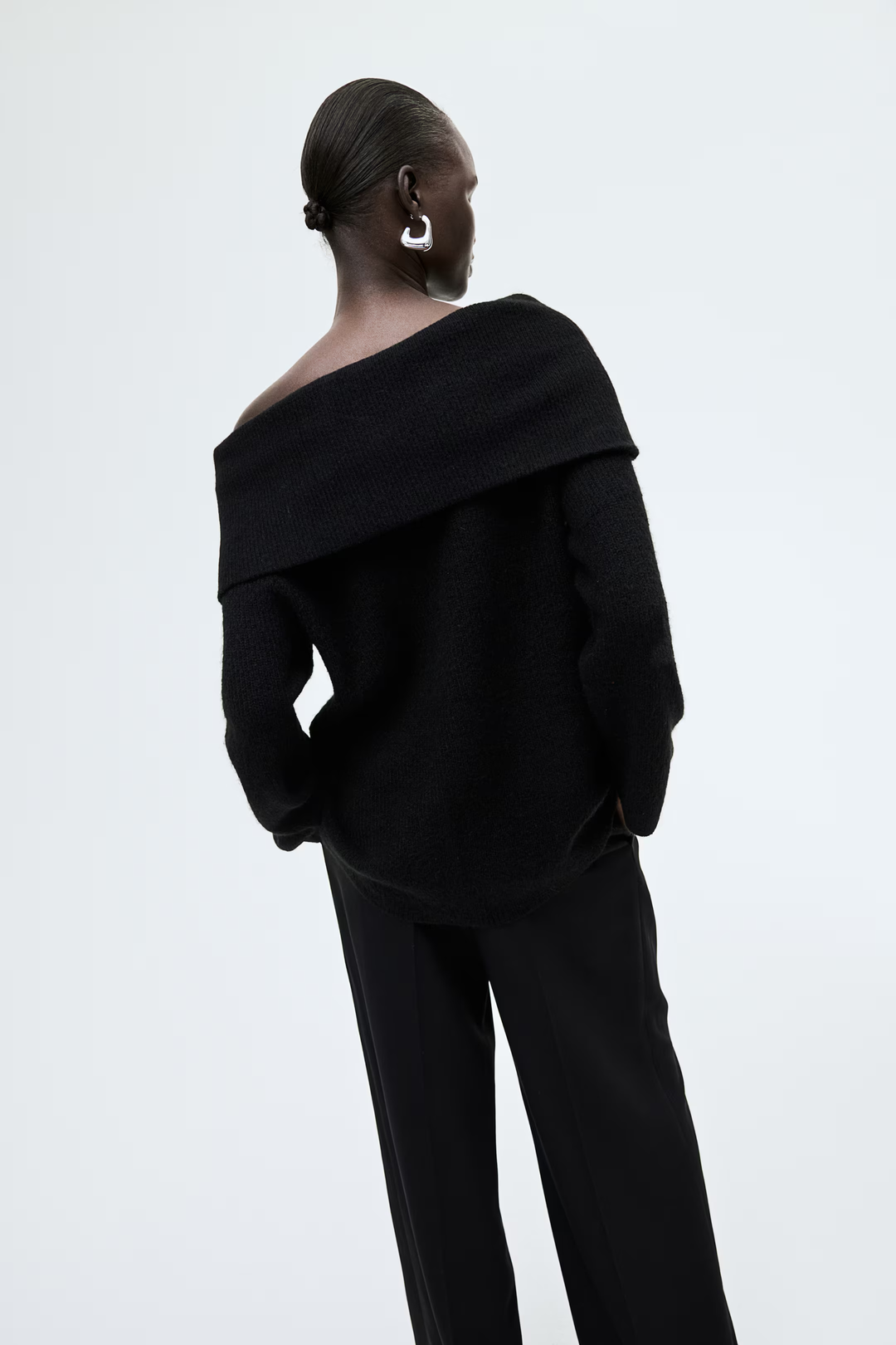 Linen off-shoulder top "Sunset Soirée" – Soft & sophisticated