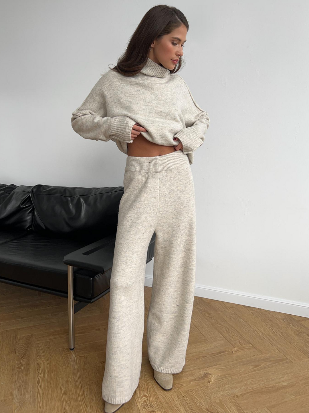Oversized Knitted Set