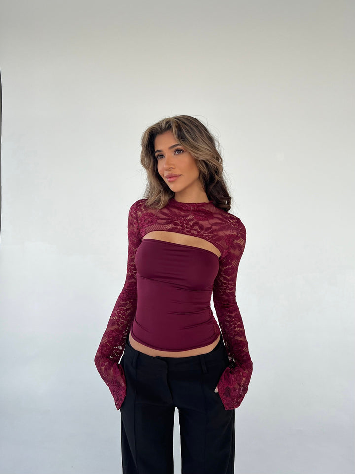 Soft long sleeve top "Sunday Picnic" – Light & airy