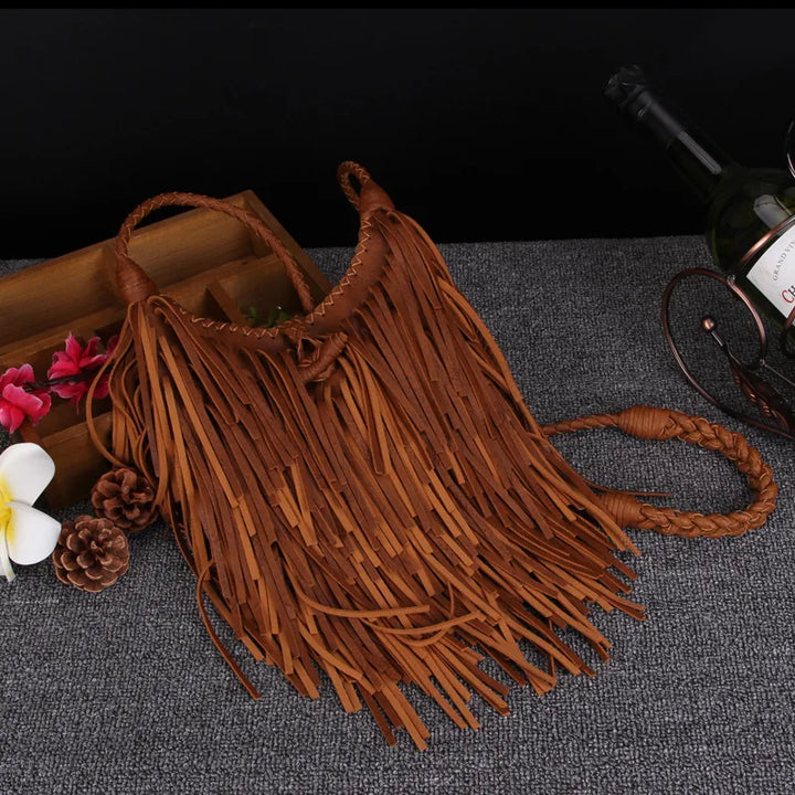 Boho Tassel Crossbody Bag