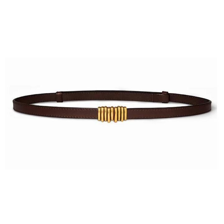 Luna Slim Leather Belt