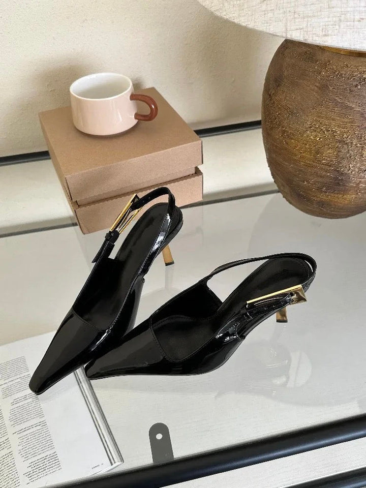 Slingback heels "Cocktail Hour" – Elegant & refined