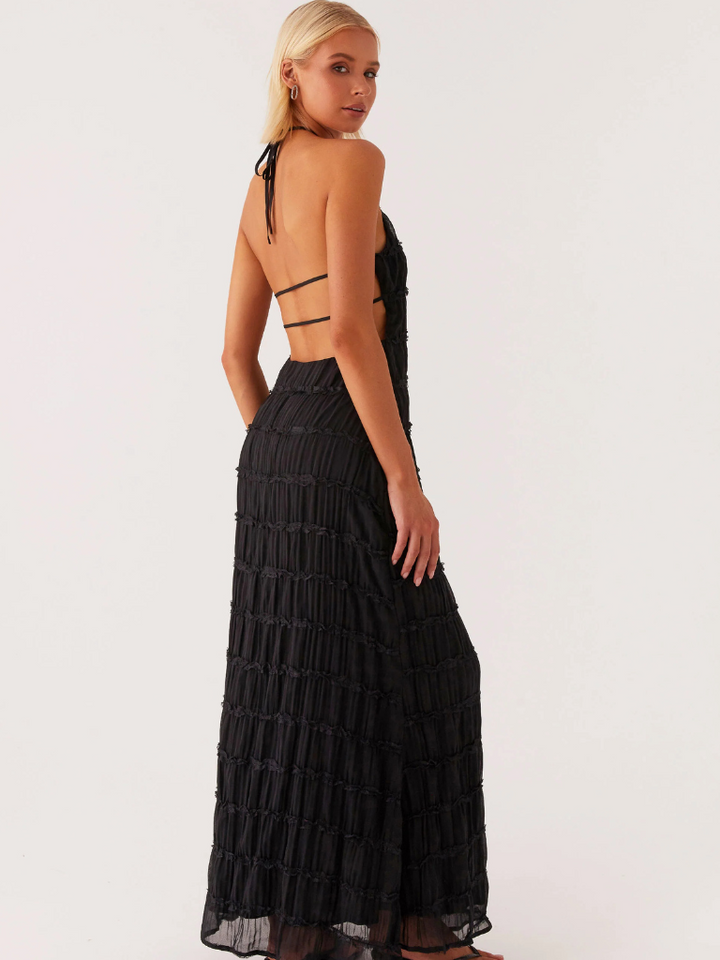 Silk dress "Garden Party" – Elegant & refined