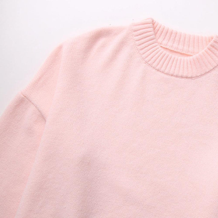 Soft pink sweater "Sunday Picnic" – Fresh & feminine