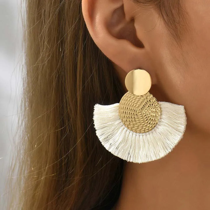 Soleil Tassel Earrings