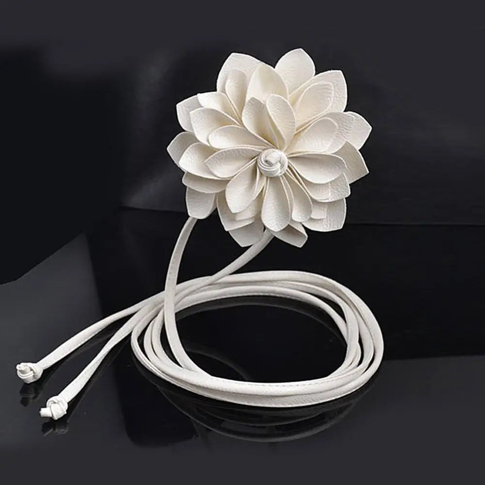 Petal Bloom Tie Belt