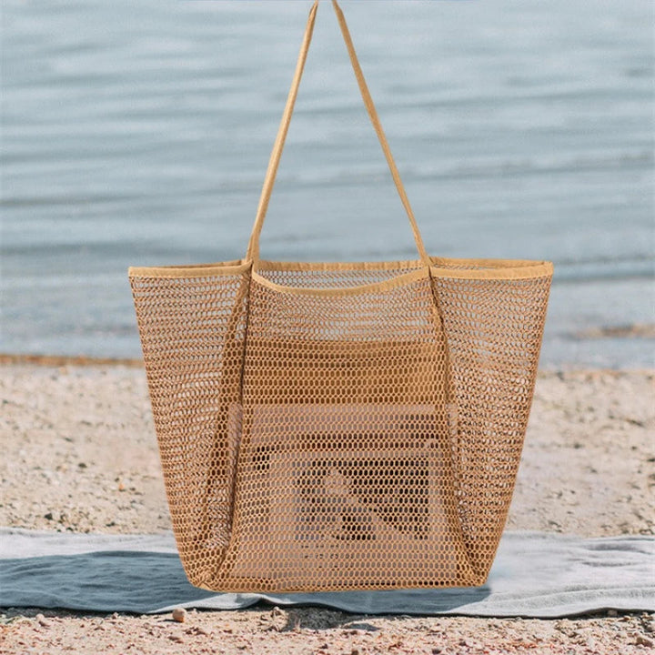 Boho Mesh Beach Bag