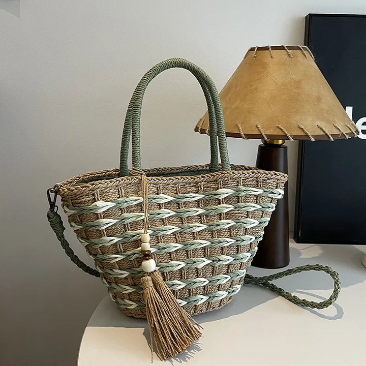 Summer Handmade Rattan Bag