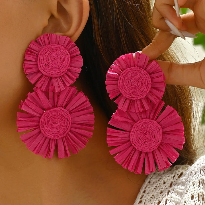 Bold Sunflower Earrings
