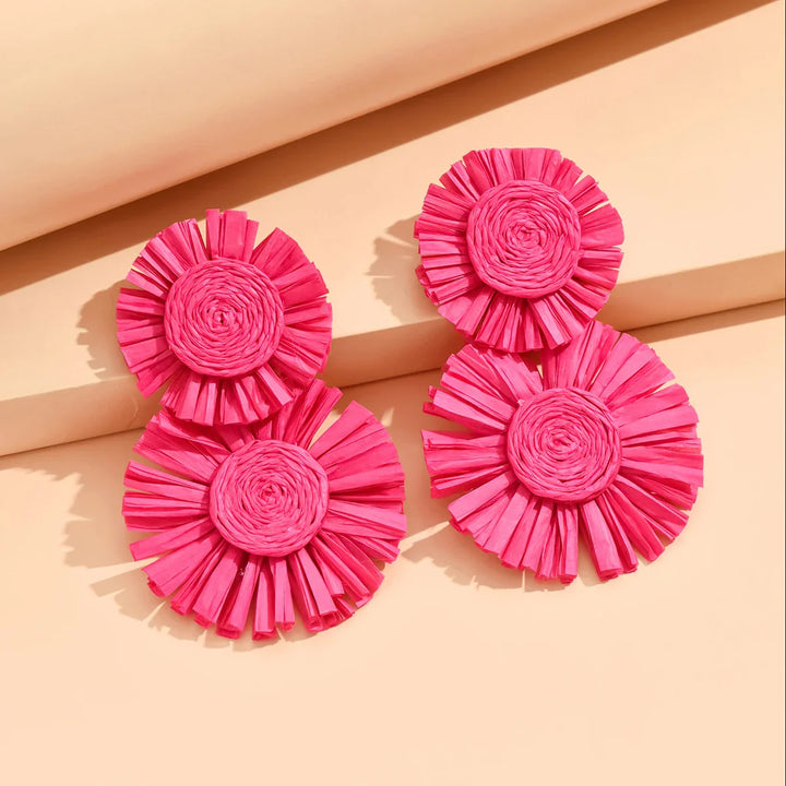 Bold Sunflower Earrings