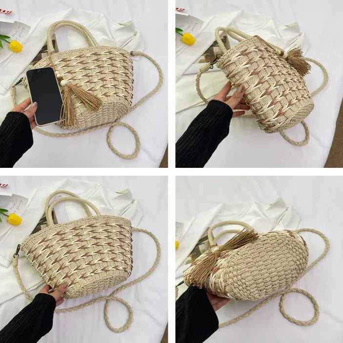 Summer Handmade Rattan Bag