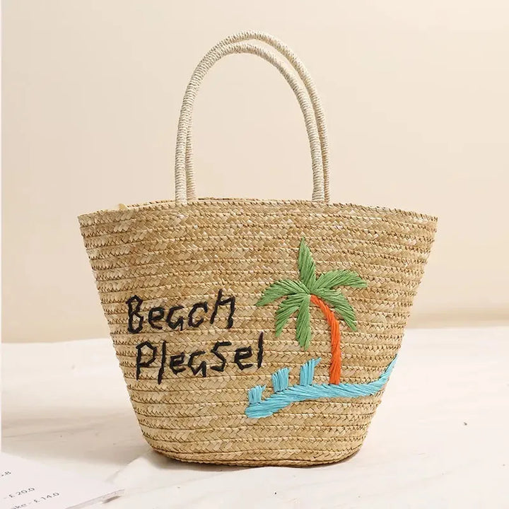 Boho Beach Embroidery Bag