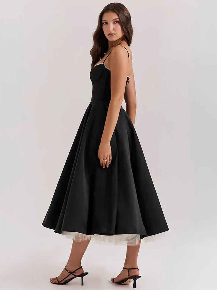 Silk dress "Garden Party" – Timeless & chic