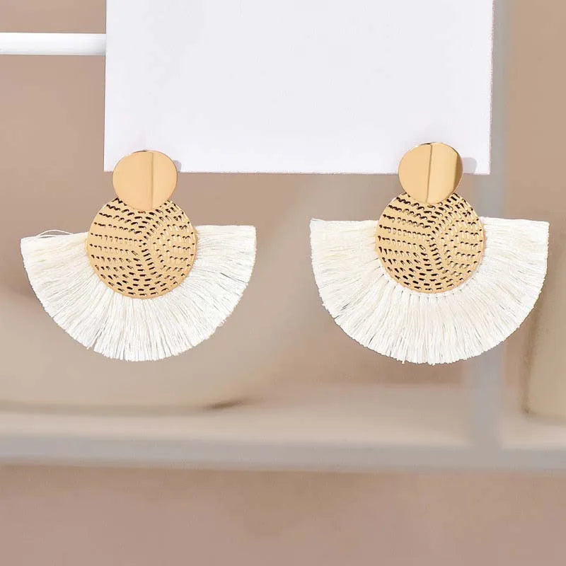 Soleil Tassel Earrings