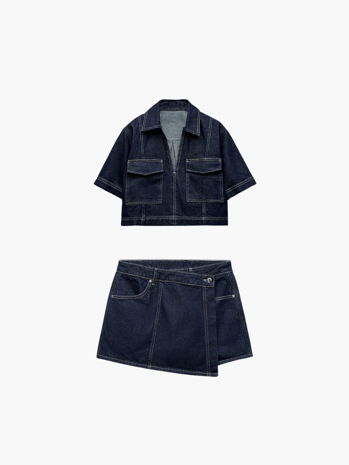 Denim set "Sunday Picnic" – Chic & casual