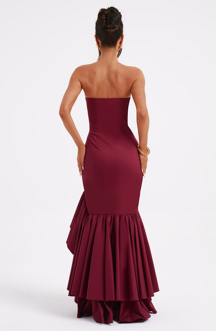 Silk dress "Garden Party" – Elegant & refined