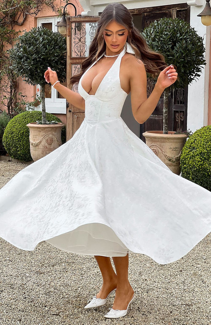 Silk dress "Romantic Dinner" – Elegant & refined