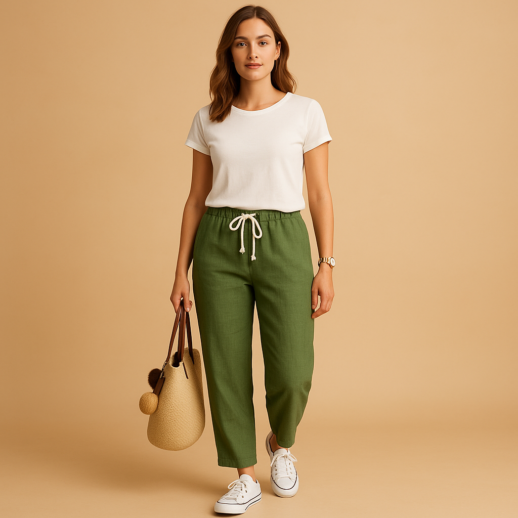 Jill Women's Lightweight Breathable Pants with Flexible Fit