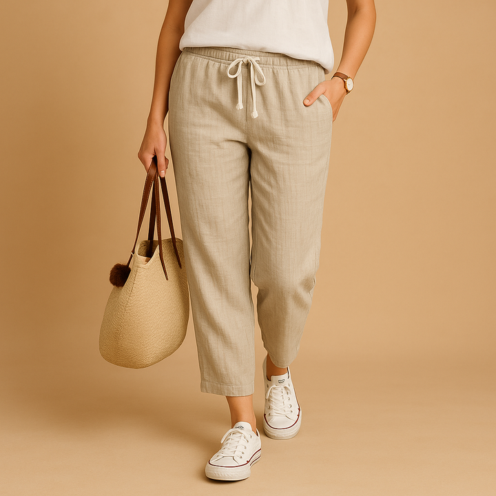 Jill Women's Lightweight Breathable Pants with Flexible Fit