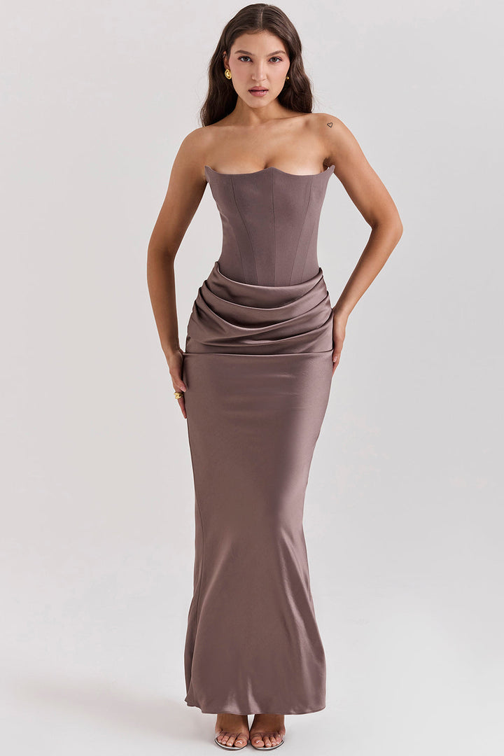 Silk dress "Garden Party" – Timeless & chic