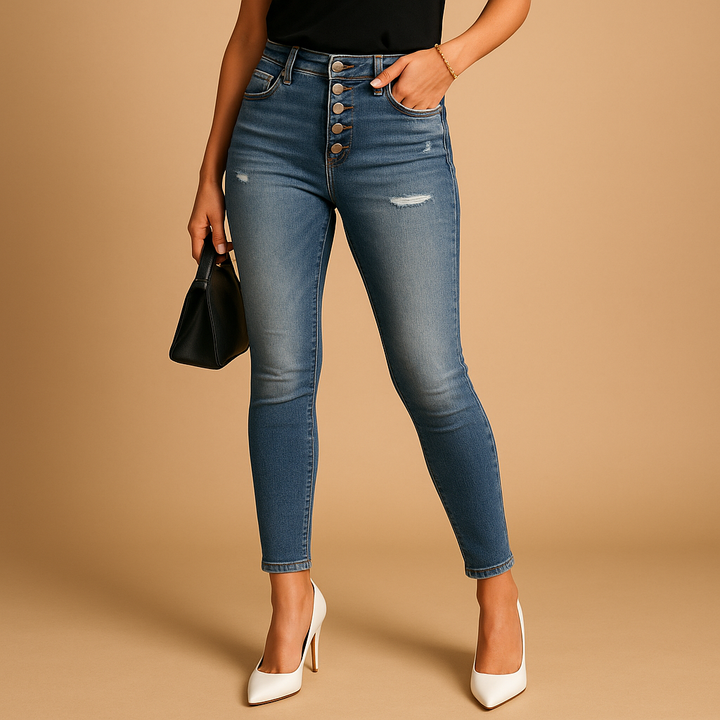 Women's Mila Slim Fit Ripped Jeans