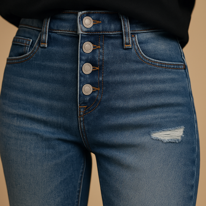 Women's Mila Slim Fit Ripped Jeans