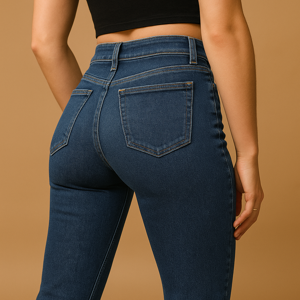 Yasmine Women's High-Waisted Flared Jeans