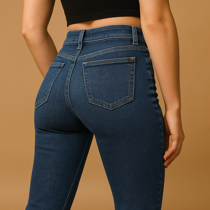 Yasmine Women's High-Waisted Flared Jeans